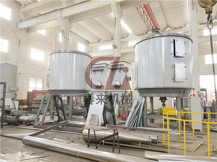 生產力量-盤式連續幹燥機